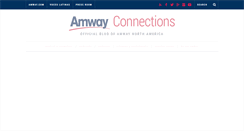 Desktop Screenshot of amwayconnections.com