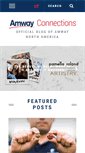Mobile Screenshot of amwayconnections.com